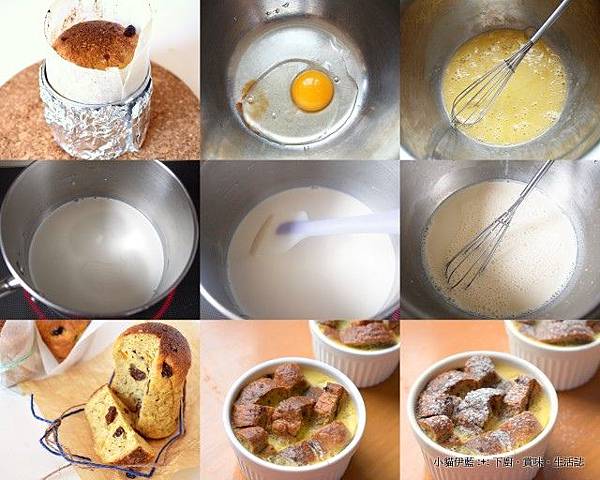 LC 聖誕麵包布丁 Panettone Bread Pudding.jpg