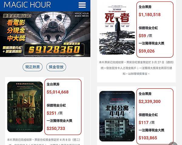 噓～趁還沒有很多人知道！買樂透不如參加Ｍagic Hour票