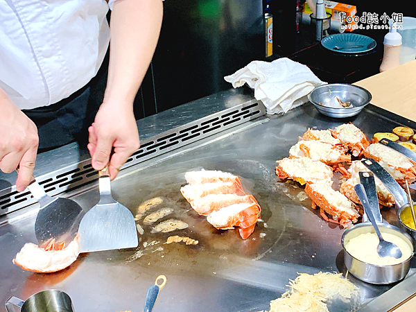 鐵 F.f Teppanyaki 鐵板燒餐點介紹～龍蝦