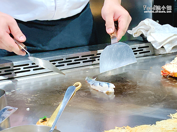 鐵 F.f Teppanyaki 鐵板燒餐點介紹～大蝦