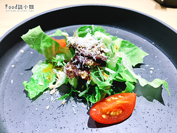 鐵 F.f Teppanyaki 鐵板燒餐點介紹～ 生菜沙拉