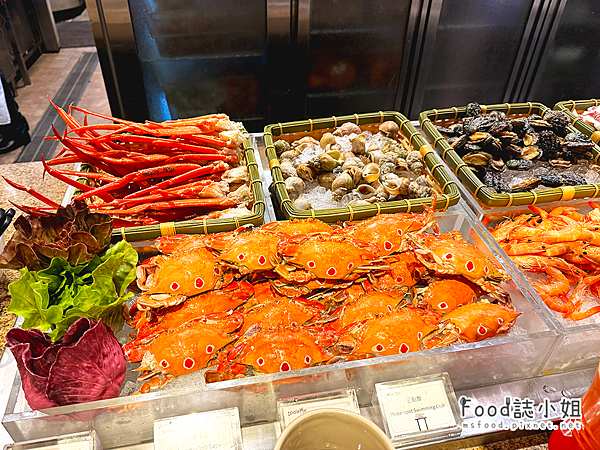 彩匯自助餐廳飯店Buffet菜色種類～海鮮區