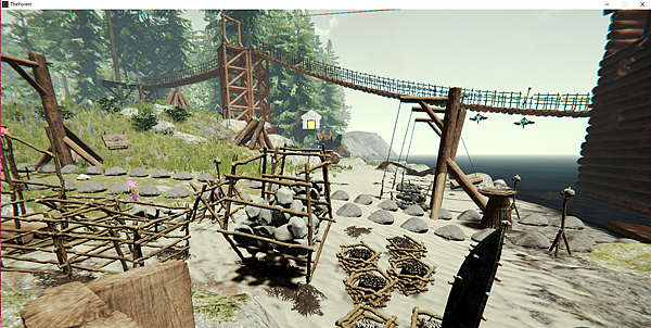 Steam The Forest 陰森 把生存遊戲玩成了建築遊戲來殺野人 遊樂生活x楓緋x 痞客邦