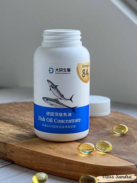 健康|魚油推薦・大研生醫德國頂級魚油・純度高、分子小、無污染