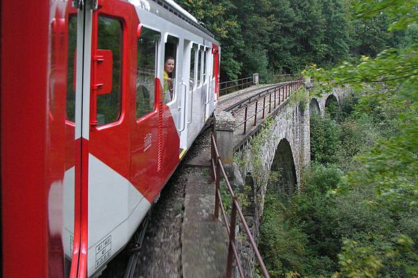 Martigny～Le Chatelard 風光