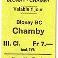 Blonay-Chamby 鐵道車票