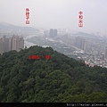 小獅山 二峰 涼亭二樓展望北側