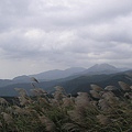 電台前展望陽明山大屯山方向