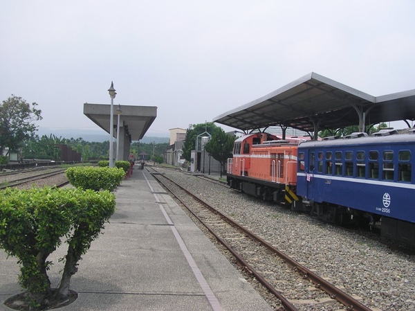 CK124 在濁水車站休息