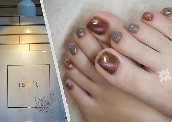 【台北美甲推薦】isN’t studio以蒔美覺手足保養、指甲凝膠、美甲美足沙龍店，舉手投足都是焦點！