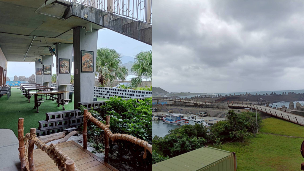 【基隆SweeTea有點甜】基隆八斗子新東方茶廊，看海放風的