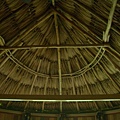 棕欖葉的木架屋頂