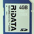 Ridata 150X card