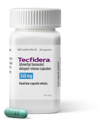 Tecfidera Product Shot