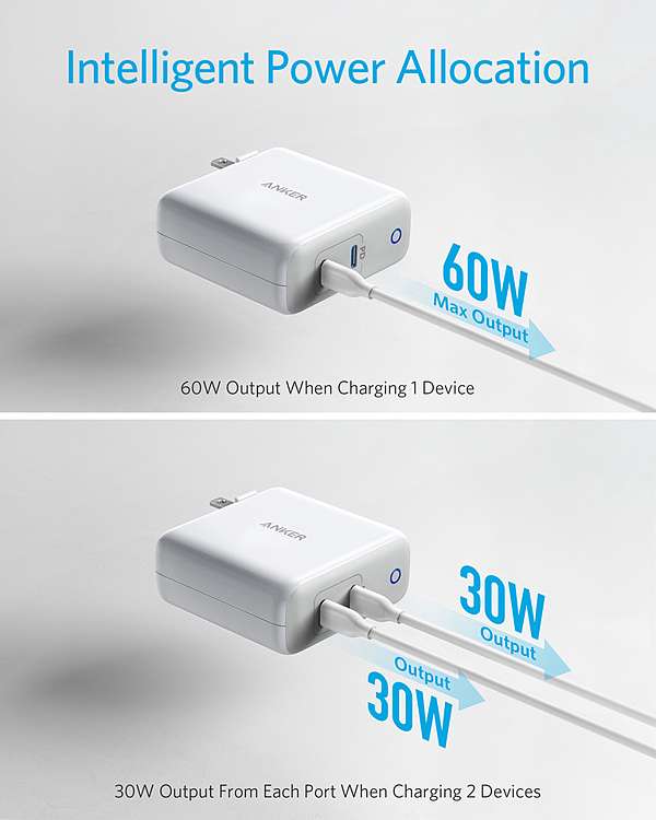 【即決】入手困難 Anker PowerPort Atom PD 1(PD対応 30W USB-C急速充電器)GaN窒化ガリウム/Power Delivery対応 iphone，MacBook，USB-C対応