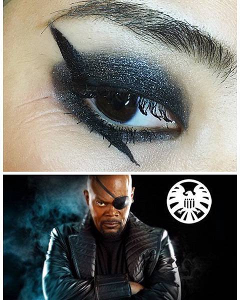 avengers inspired makeup shield nick fury.jpg