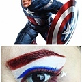 avengers inspired makeup captain america.jpg