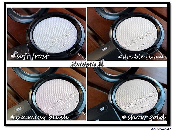 mac 超激光炫彩餅 偏光打亮 全四色 美人會部落格 Vogue 時尚網