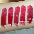 3CE Stylenanda RED Recipe set swatches.jpg