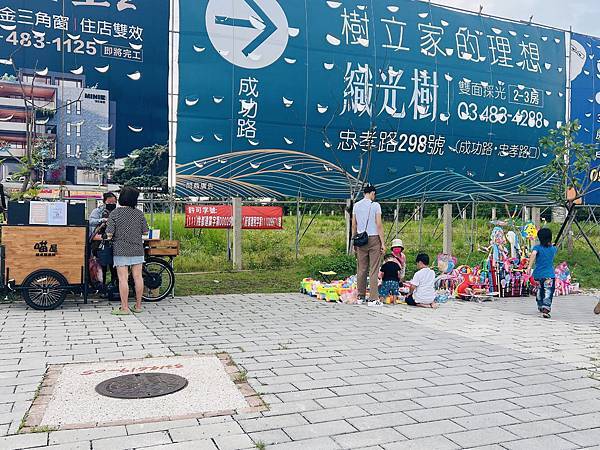 ★桃園●觀音＊水之丘特色公園＊來趣玩藍白色系度假風的滑水道，