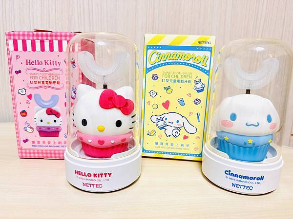 ★好物推薦★ NETTEC--U型兒童電動牙刷(KITTY  ★好物推薦★ NETTEC--U型兒童電動牙刷(KITTY