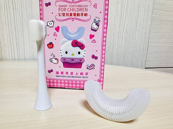 ★好物推薦★ NETTEC--U型兒童電動牙刷(KITTY  ★好物推薦★ NETTEC--U型兒童電動牙刷(KITTY