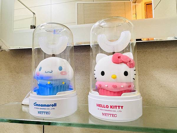 ★好物推薦★ NETTEC--U型兒童電動牙刷(KITTY  ★好物推薦★ NETTEC--U型兒童電動牙刷(KITTY