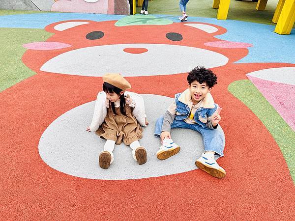 ★桃園●八德＊最萌兔兔主題遊戲場『建德公園』，重新翻修更好玩