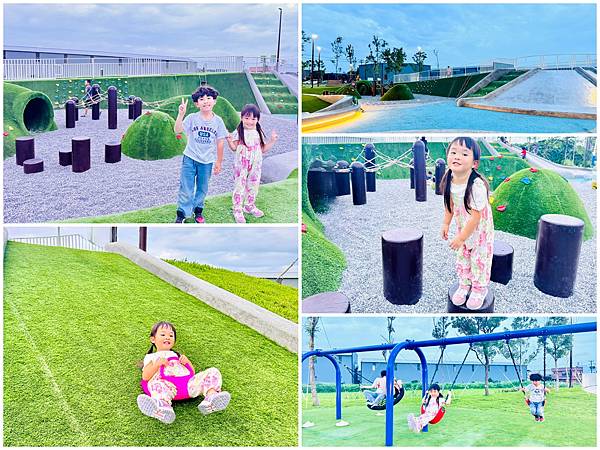 ★桃園親子景點推薦★蘆竹最新特色遊戲場『新龍公園』,磨石子滑 ★桃園親子景點推薦★蘆竹最新特色遊戲場『新龍公園』,磨石子滑