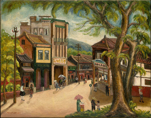 1934嘉義街景91x116.5cm油彩.jpg