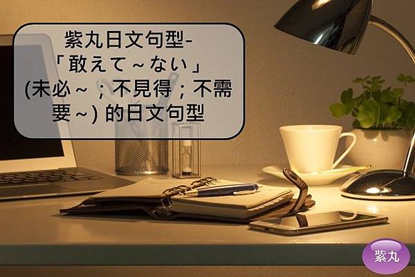 紫丸日文敢えて～ない封面