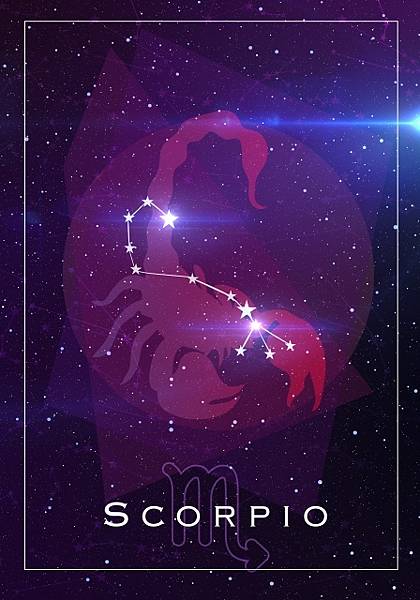 紫丸日文星座天蠍座圖片