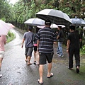 雨中登山