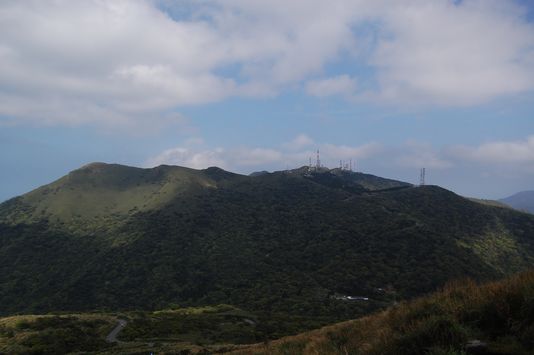 大屯山遠眺