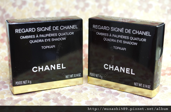 CHANEL 拜占庭系列四色眼影TOPKAPI