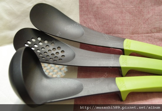 Solid Spoon、Slotted Spoon和Ladle