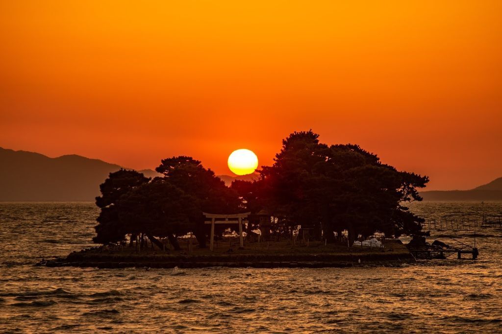 宍道湖夕陽