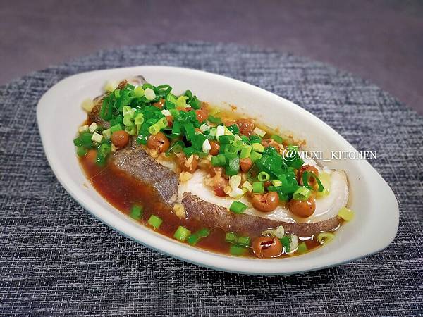 破布子蒸鱈魚作法食譜