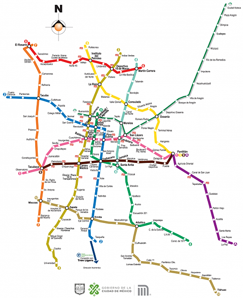 metro mapa