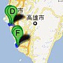 北市九份南投大溪中壢地圖第五天 北市九份南投大溪中壢地圖第五天