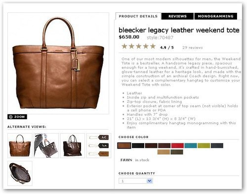 Coach 70487 Clearance