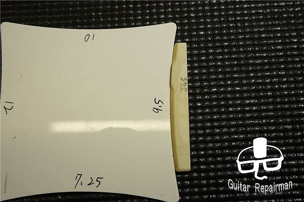 【Gibson】{Fret leveling}{更換牛骨上枕