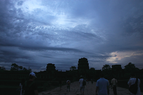 黎明前夕的Angkor Wat吳哥窟