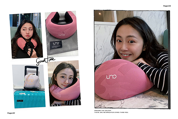 <<珊珊來分享>> UNO KNIT織麻旅行頸枕 居家旅遊必