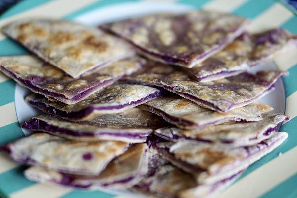 銅鑼燒(Dorayaki)和紫薯餅甜點