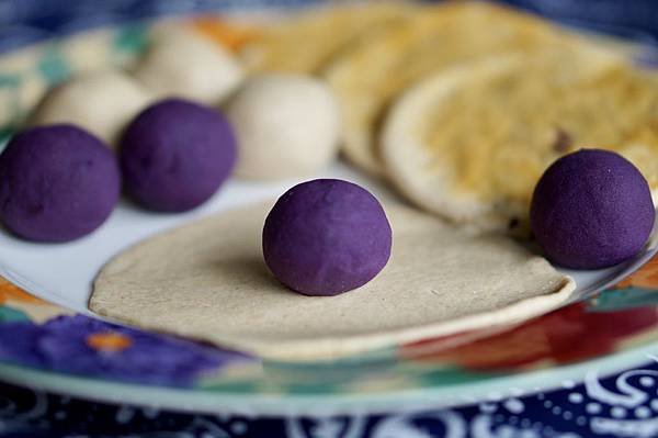 銅鑼燒(Dorayaki)和紫薯餅甜點