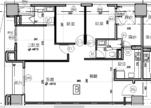 平面格局