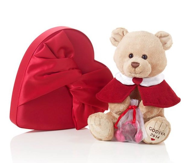 godiva teddy bear