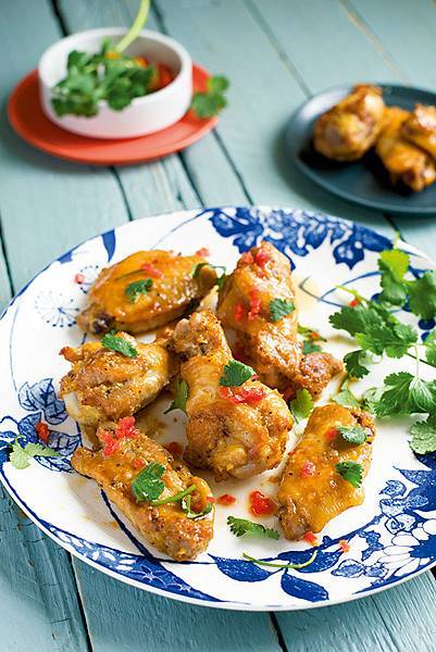 Citrus honey chicken wings