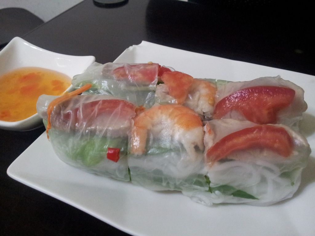 爽口的越南春捲